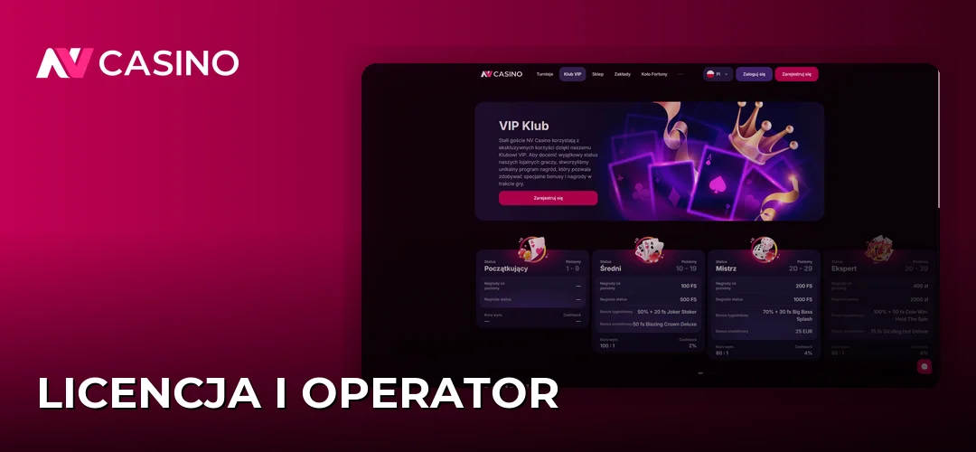 Licencja i operator